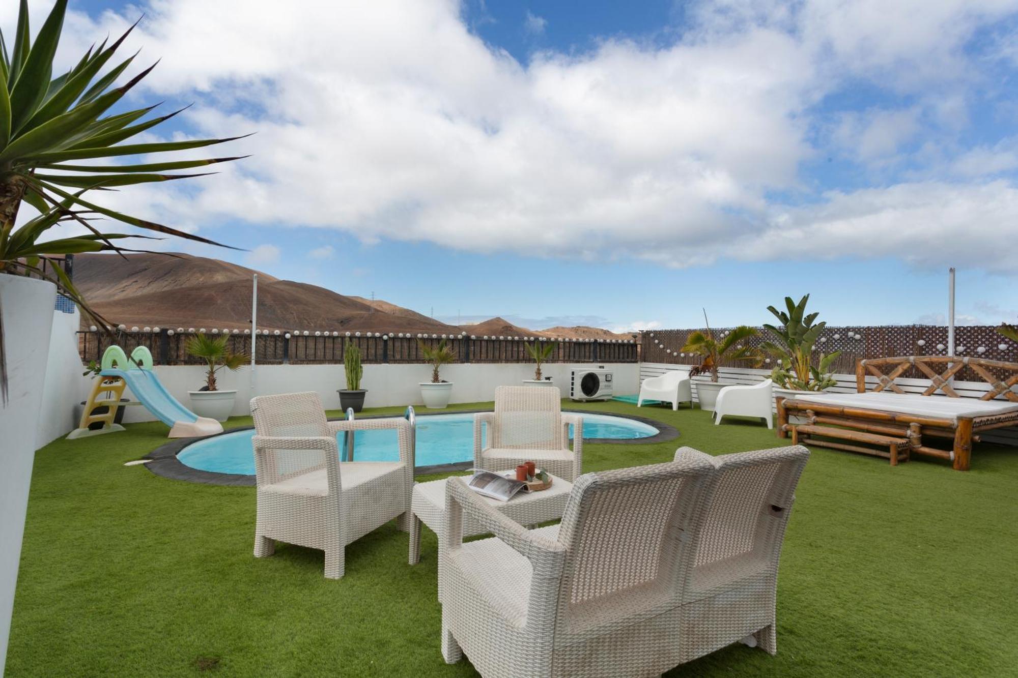 Villa La Casa Del Volcano Pool Corralejo